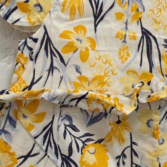 Rachel Zoe Yellow Floral Baby Jumpsuit 18M - Picture 3 of 10